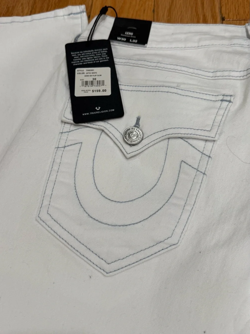 True Religion straight leg